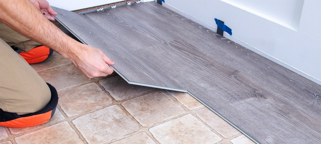 DIY vinyl hardwood