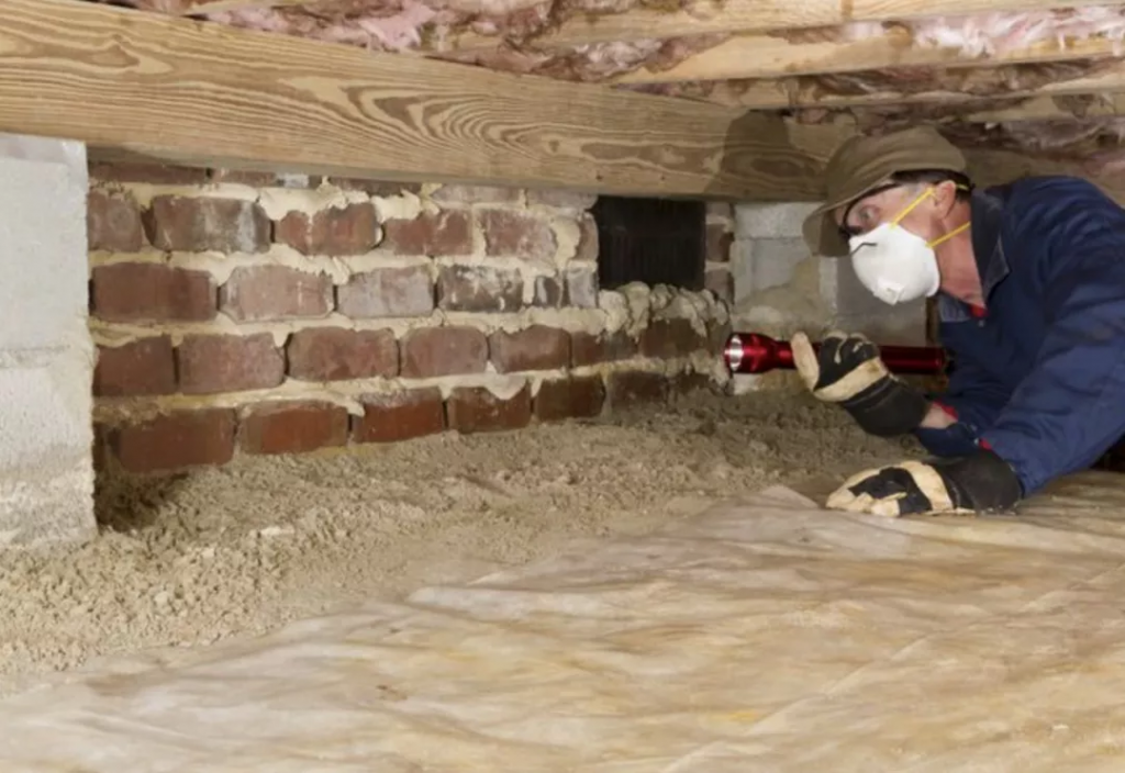 house foundation crack