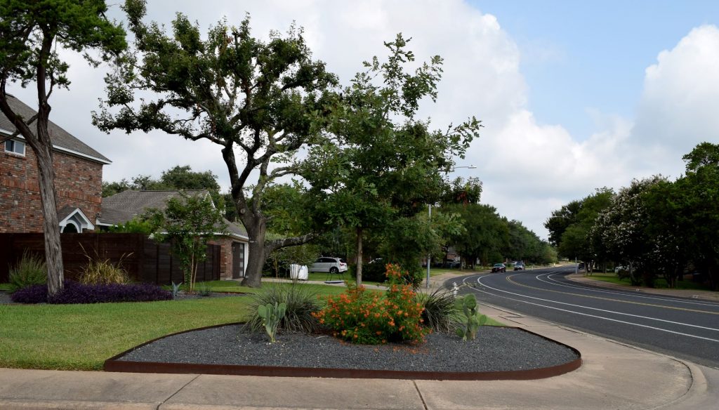 A home and street in Austin, TX